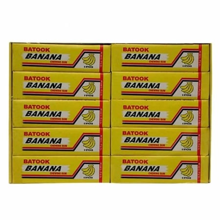 لبان سهم باطوق موز 20 حبة  |  Batook Banana Chewing Gum 20pcs