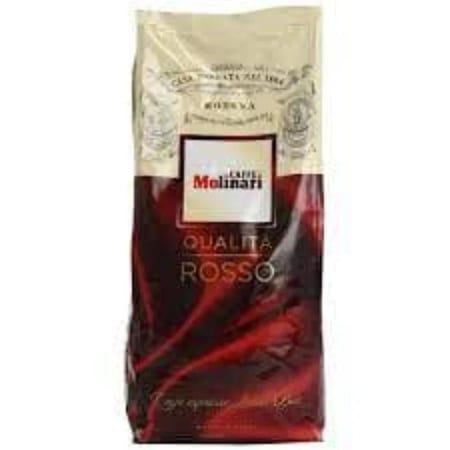 حبوب اسبريسو كلاسيكو روسو موليناري 1000 جم  |  Caffe Molinari Qualita Rosso Coffee 1000gm