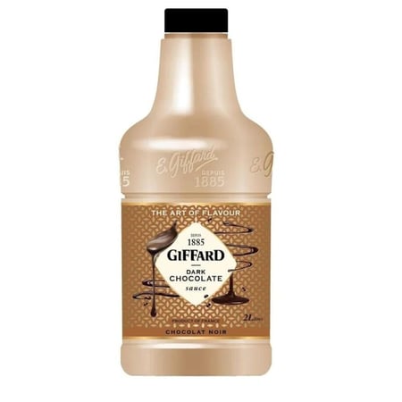 صوص جيفارد شكولاته غامقة 2 لتر | Giffard Dark Chocolate Sauce 2L
