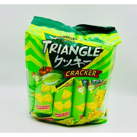 بسكوت مثلث روبيان / أعشاب بحرية / بطاطس دربن 24×14.5 جم  |  Derbn Potato Triangle Cracker 24