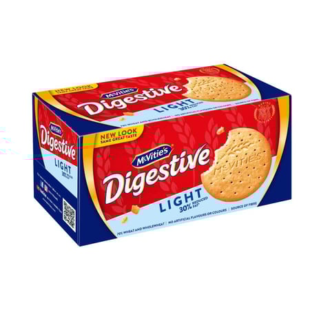 دايجستف لايت صغير خالي من السكر 250 جم مكفيتز  |  McVitie's Digestive Light Wheat Biscuit 250gm