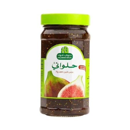 مربى تين زجاج حلواني 800 جم  |  Halawani Fig Jam Glass 800gm