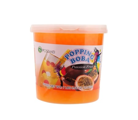 كرات باشن بابلز بوبينج بوبا 3.20 كجم بوسماي  |  Possmei Popping Boba Bubble Passion 3.20kg