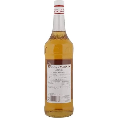 شراب مونين نكهة الفانيلا 1 لتر  |  Monin Vanilla Syrup 1L