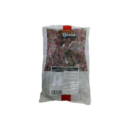 جيلي فراولة بالسكر 7جم كاندي بريك 2.25 كجم  |  Candy Break 7g Strawberry Sugar Covered 2.25kg