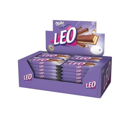 شوكولاته ليو بالحليب 32×33.3 جم | LEO Chocolate Milk 32x33.3gm