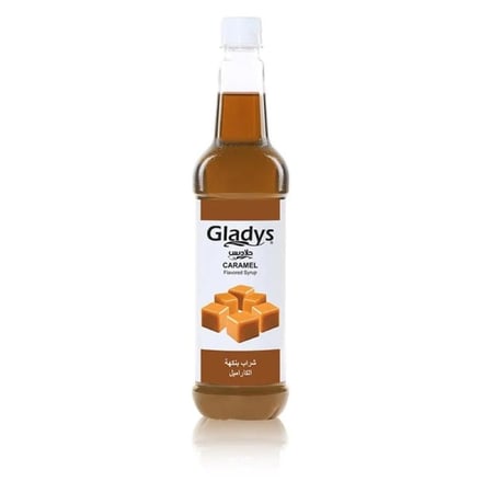 شراب كراميل جلاديس 750 مل  |  Gladys Caramel Syrup 750ml