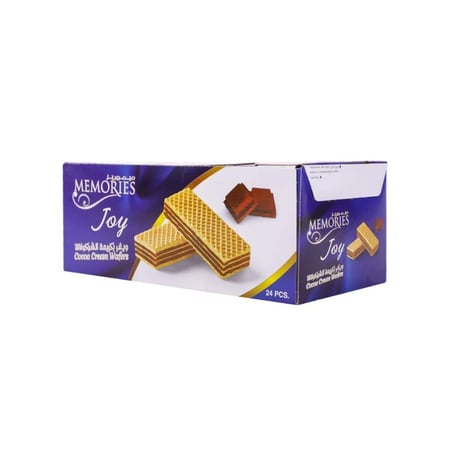 ويفر ميموريز جوي شوكولاتة 24×25 جم | Memories Cocoa Joy Wafer 24x25gm