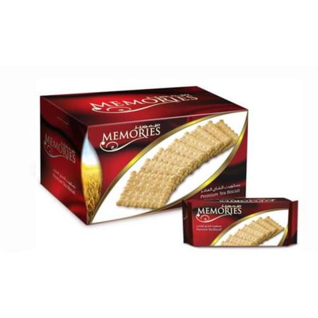 شاي ميموريز صغير 12×80 جم  |  Memories Premium Tea Biscuit 12x80gm