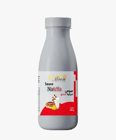 صوص نوتيلا القمر قارورة 400 جم | CandyMoon Nutella Sauce Bottle 400g