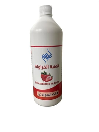 نكهة فراولة لطيفه 1 كجم | Latifa Strawberry Essence Conc Food Spirit Flavor 1Kg