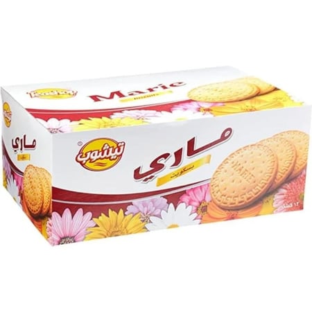 ماري تيشوب صغير 12×90 جم | Teashop Biscuit Marie 12x90gm