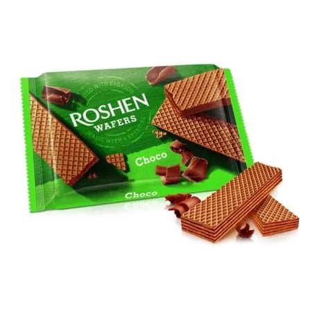 ويفر روشن شوكولاتة/حليب/بندق 72 جم | Roshen Wafer Chocolate/Milk/Hazelnut 72gm