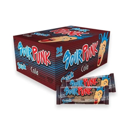 جيلي ساور زانك صغير كولا 36 قطعة  |  Jelly Sour Bunk Small Cola 36 Piece