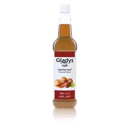 شراب توفي بندق جلاديس 750 مل  |  Gladys Toffee Nut Syrup 750ml