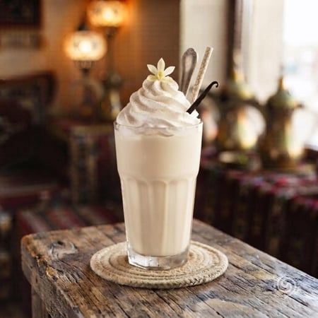 مزيج ايسكريم فانيلا كواليتي 1 لتر | Quality Soft Ice Cream Vanilla 1L