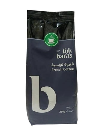 بارنز قهوة فرنسية مطحونة 250 جم  |  Barns French Ground Coffee 250gm