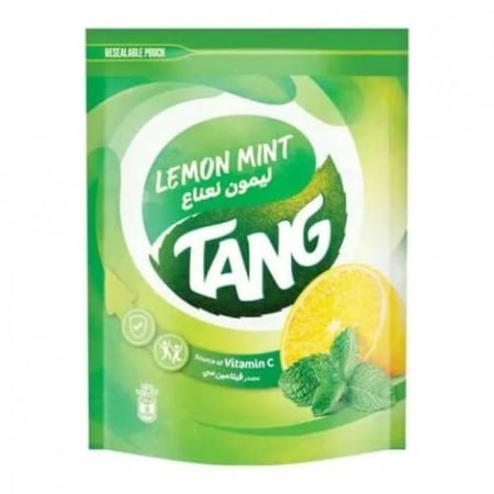 عصير تانج ليمون نعناع اكياس 375 جم  |  Tang Lemon Mint Flavored Juice Powder Bags 375gm
