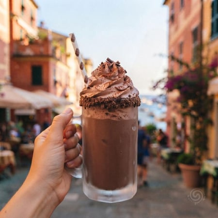 مزيج ايسكريم شوكولاته كواليتي 1 لتر  |  Quality Soft Ice Cream Chocolate 1L