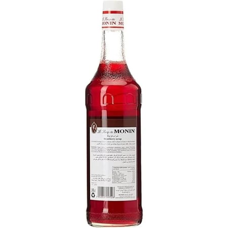 شراب مونين نكهة الفراولة 1 لتر  |  Monin Strawberry Syrup 1L