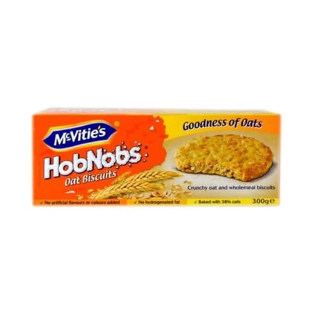 دايجستف شوفان سادة هوب نوبس مكفيتز 300 جم | Mcvities HobNobs Oat Biscuits 300gm