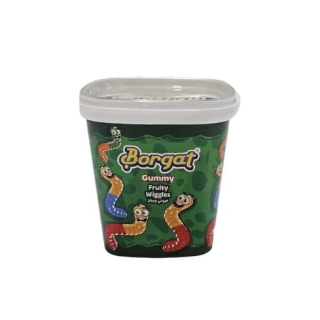 جيلي فروتي ويجلز علب بورقات 160 جم | Borgat Gummy Fruity Wiggles 160gm