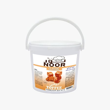 كريمة حشوة توفي نور سطل 5 كجم  |  Noor Toffee Cream Filling 5Kg