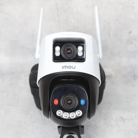 imou dual lens smart camera for security outdoor 5mp plus 5mp with hum