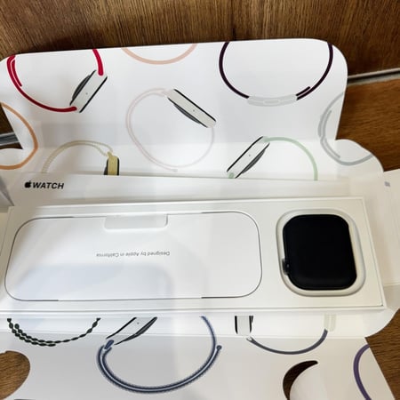 ساعة ابل الاصدار 9 مقاس 45mm اسود