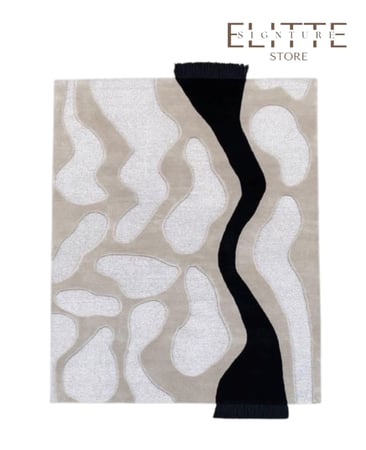 سجاد انسجام الأبيض والأسود