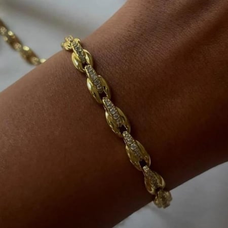 أسورة مطليـه كلاسيكيه مطليه بالذهب