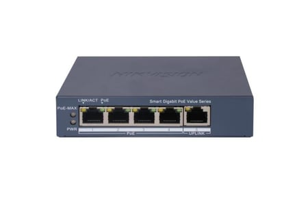 سويتش هيك فيجن 4مداخل بالجيجا POE DS-3E1505P-EI-M