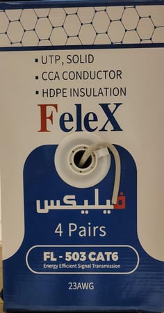 سلك CAT6 فليكس  503 بالمتر