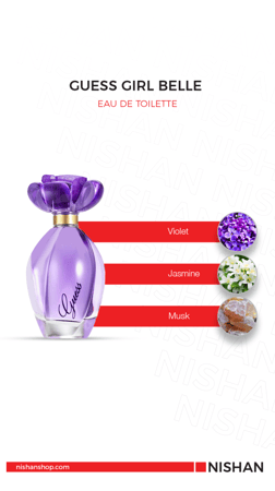 Guess-Girl-Belle-Eau-de-Toilette-100-ml نيشان Nishan