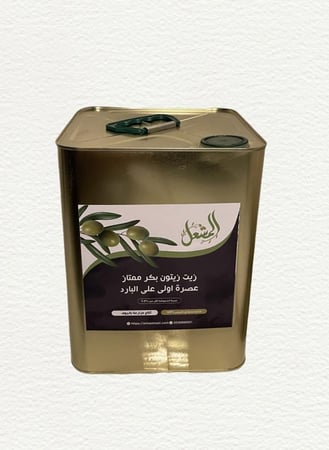 زيت زيتون أصلي 100‎%  حجم 8 لتر