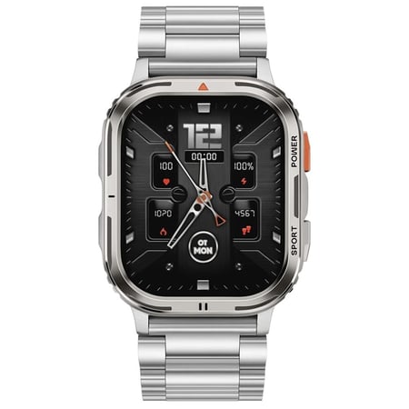 ساعة ذكية من طراز سونيك T66 فضي