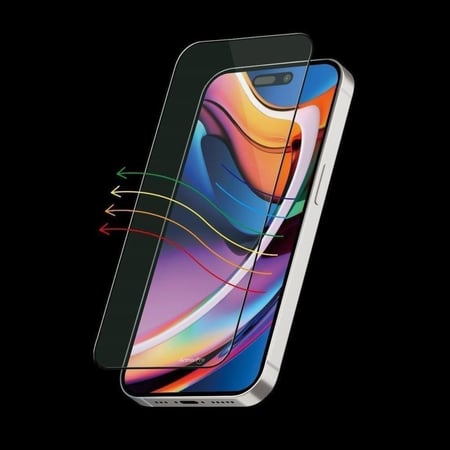 ارمور برو الياباني فيجون حماية شاشة زجاجية ايفون ١٥ برو ماكس شفاف