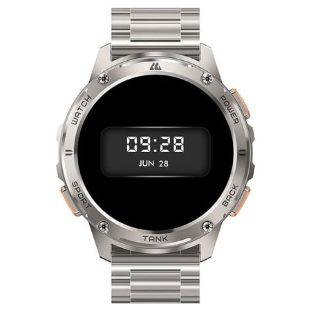 كوسبت - ساعة تانك T3 اصدار خاص مقاس 47مم - فضي