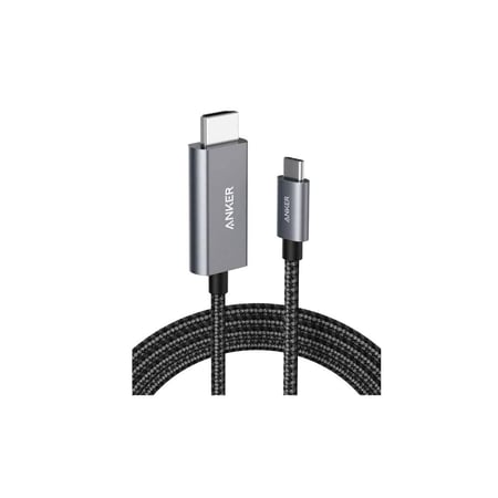 انكر كيبل تايب سي الي HDMI بطول 1,8 م - أسود