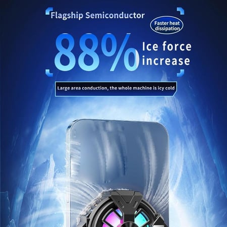 هوتو - مروحة تبريد ماق سيف عالية البرودة للجوال HT-F01 MAGNETIC MOBILE PHONE FLAT RADIATOR COOLING