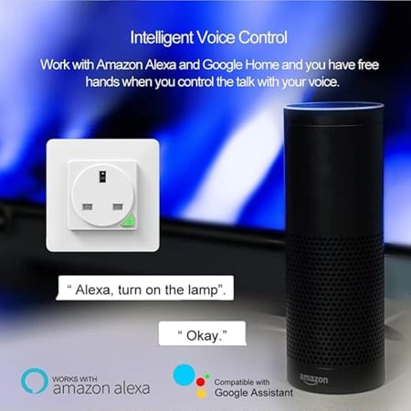 فيش حائطي ذكي (ثلاثي)