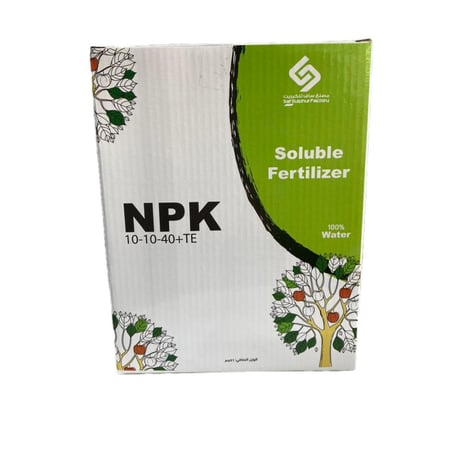 NPK 10-10-40 واحد كيلو