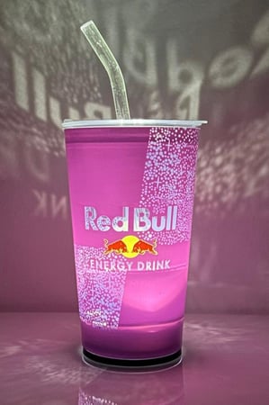 كوب ريدبول بنفسجي