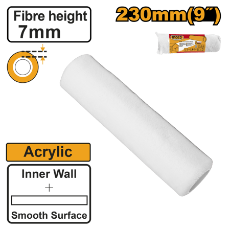 غيار رول دهان اكريليك 9 بوصة