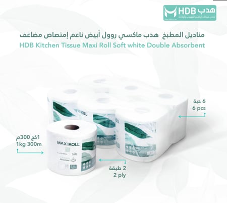 مناديل المطبخ هدب ماكسي روول