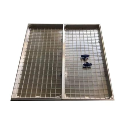 غطاء تفتيش المنيوم الزامل - متوفر بمقاسات مختلفة