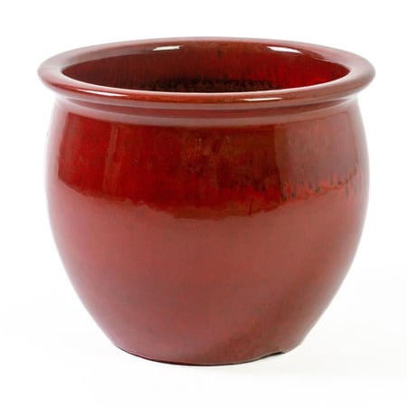 حوض حجري جليز – 4 مقاسات مختلفة – لون أحمر