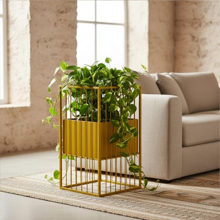 ستاند حديد ذهبي – مقاسين صغير وكبير