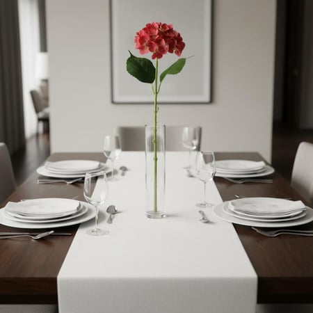 زهور صناعية ثلاثية الأبعاد (3D) – مقاس 64 سم