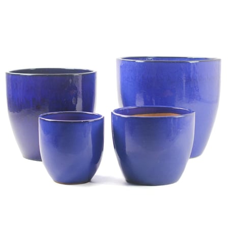 حوض حجري جليز – 4 مقاسات مختلفة – لون أزرق